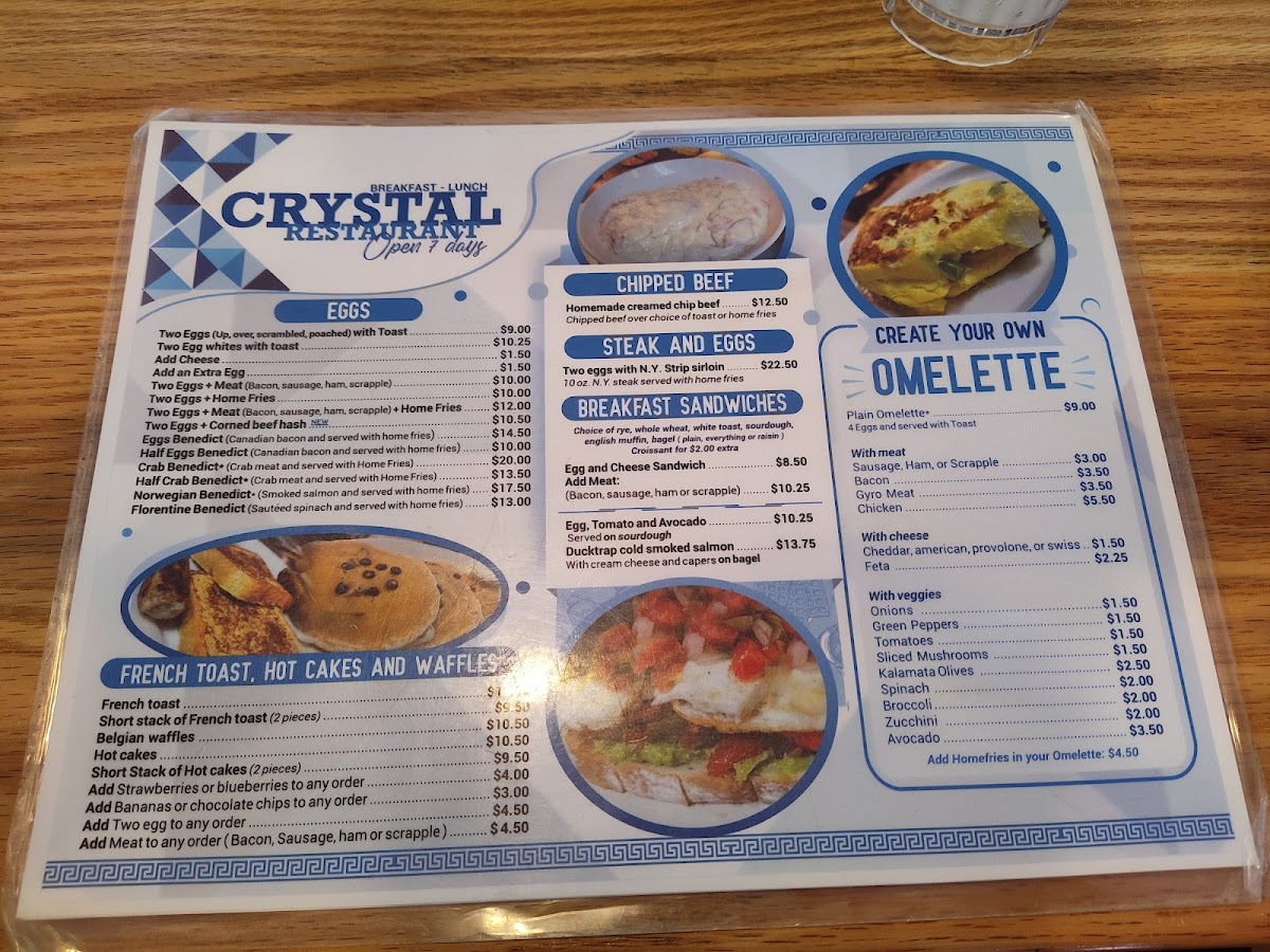 Menu Crystal Restaurant-1