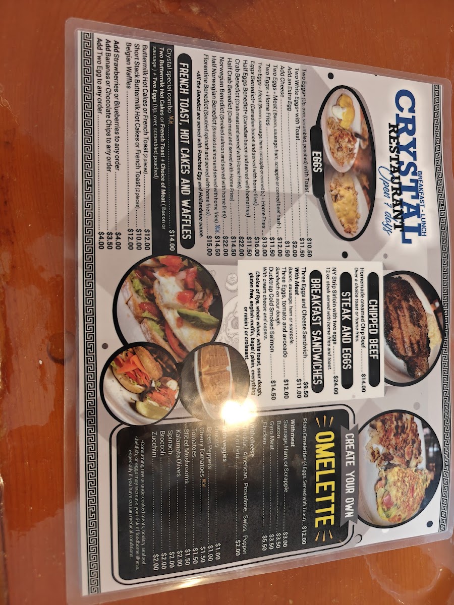 Menu Crystal Restaurant-8